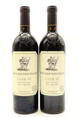 (2) 2014 Stag's Leap Wine Cellars Estate 'Cask 23' Cabernet Sauvignon, Napa Valley [WE94] [WS93] &diams;