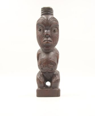 A Contemporary Carved Tekoteko