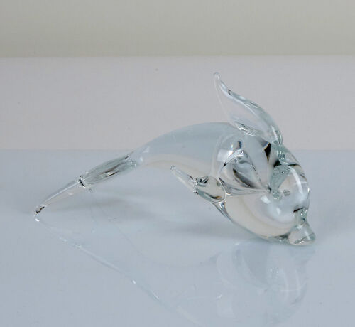 A Clear Glass Murano Fish