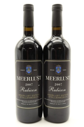 (2) 2007 Meerlust Rubicon, Stellenbosch [JR17]