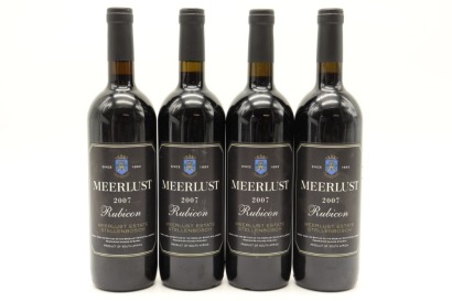 (4) 2007 Meerlust Rubicon, Stellenbosch [JR17]