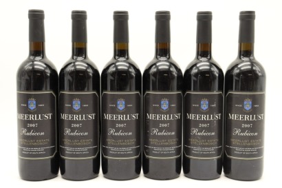 (6) 2007 Meerlust Rubicon, Stellenbosch [JR17]