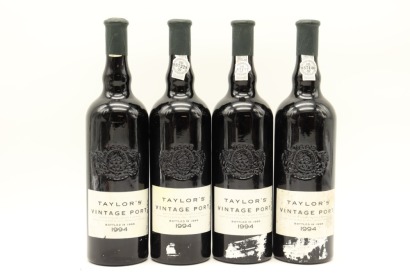 (4) 1994 Taylor's Vintage Port, Oporto, 20.5%
