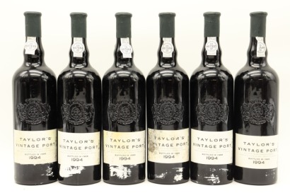 (6) 1994 Taylor's Vintage Port, Oporto, 20.5%