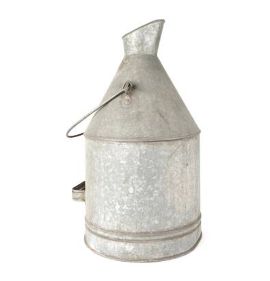 A Large 19th Century Tinplate Milk Churn