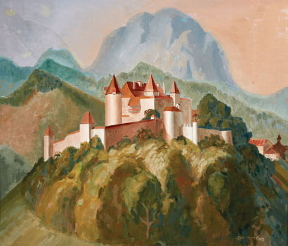 IAN MCMILLAN Gruy&eacute;re Castle