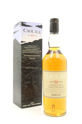 (1) Caol Ila 14 Year Old Unpeated Cask Strength 2012 Release Single Malt Scotch Whisky, 59.3%ABV