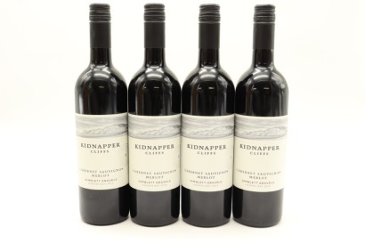 (4) 2013 Kidnapper Cliffs Cabernet Merlot, Gimblett Gravels [BC95] ♦