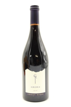 (1) 2016 Craggy Range Aroha Pinot Noir, Martinborough [JR16.5] ♦