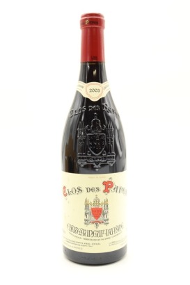(1) 2003 Paul Avril Clos des Papes Chateauneuf-du-Pape, Rhone [RP97] [WS97] &diams;