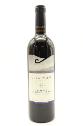 (1) 2012 Clearview Estate Reserve Cabernet Franc, Hawke's Bay ♦