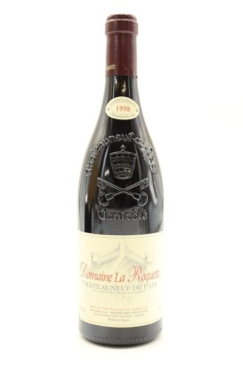 (1) 1998 Domaine La Roquete Chateauneuf-du-Pape, Rhone [JR16.5] &diams;