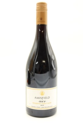 (1) 2015 Amisfield RKV - Rocky Knoll Vineyard Reserve Pinot Noir, Central Otago [JR17] ♦