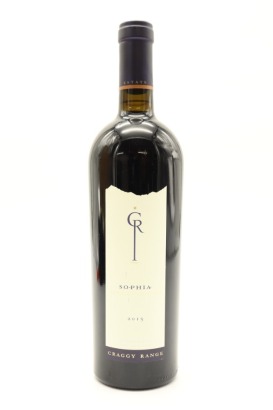 (1) 2015 Craggy Range Sophia Merlot, Gimblett Gravels [JR17] ♦