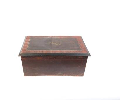 A 19th Century Swiss 'Bells & Drum in Sight' Music Box