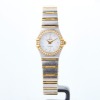 Stainless Steel / 18ct Yellow Gold, 22.5mm Omega Mini Constellation Quartz Wristwatch
