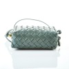 Bottega Veneta Slate Grey Intrecciato Mino Loop Bag - 2
