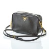 Prada Black Saffiano Lux Bandoliera Crossbody Bag