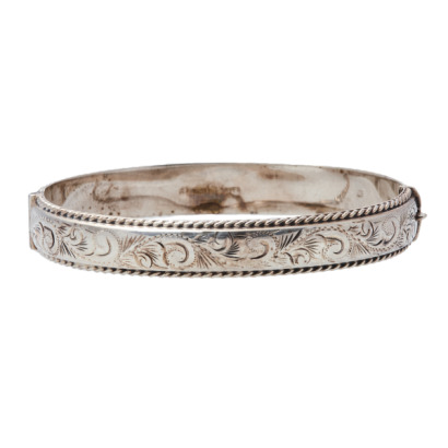 Sterling Silver Bangle