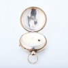 Sterling Silver, 50mm Open Faced, Key Wind Pocket Watch, circa 1850's - 2