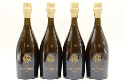 (4) 2007 Gosset Celebris Extra Brut Millesime, Champagne [RP95] [WE95] &diams;