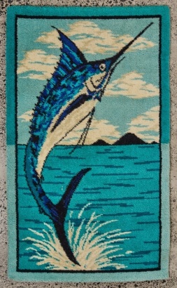 A 1960s NZ Marlin Carpets Ltd Christchurch Rug