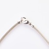 18ct White Gold, Schofer Cable Necklet - 2