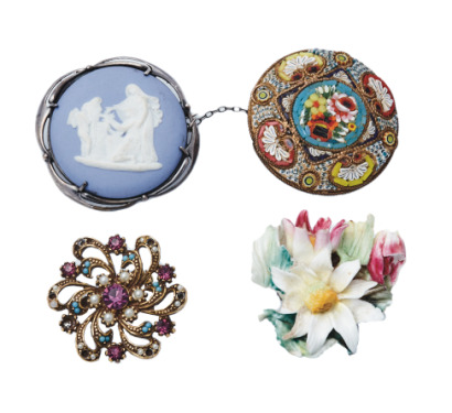 Collection of Vintage Brooches