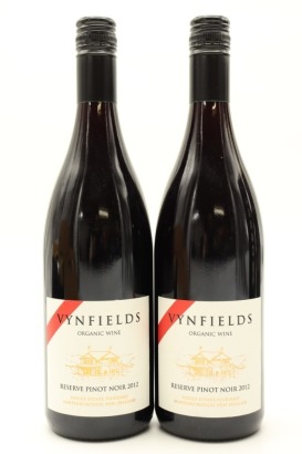 (2) 2012 Vynfields Organic Reserve Pinot Noir, Martinborough ♦