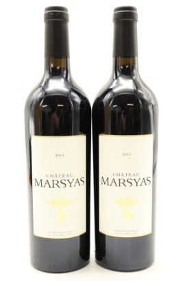 (2) 2013 Chateau Marsyas Rouge, Bekaa Valley &diams;