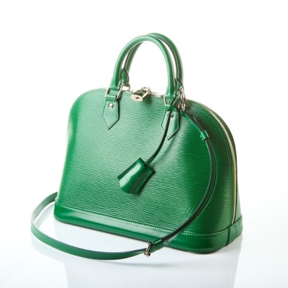 Louis Vuitton Menthe Epi Alma PM Bag