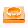 Hermes Click White Gold BL with Box - 2