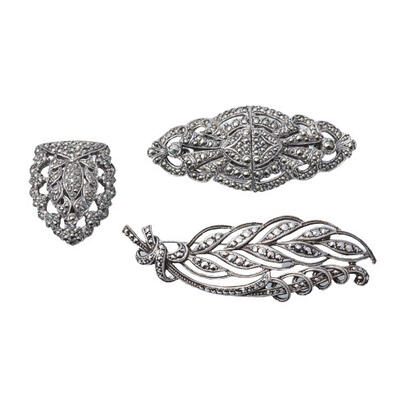 Collection of Marcasite Brooches