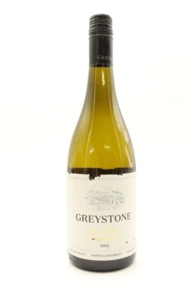 (1) 2013 Greystone Wines Erin's Reserve Chardonnay, Waipara [JR18] [BC95] (STOL) ♦