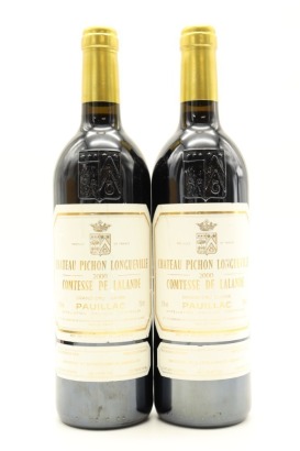 (2) 2000 Chateau Pichon Longueville Comtesse de Lalande, Pauillac [JR17.5][RP97] &diams;