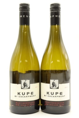 (2) 2011 Escarpment Kupe Chardonnay, Martinborough ♦