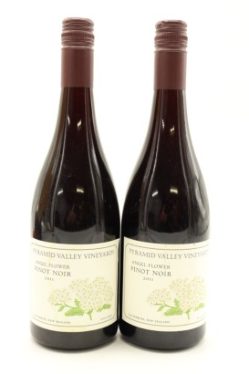 (2) 2011 Pyramid Valley Vineyards 'Angel Flower' Pinot Noir, Canterbury [RP95] ♦