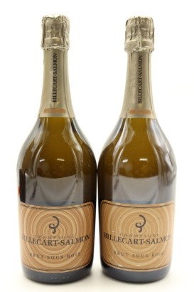 (2) NV Billecart-Salmon Brut Sous Bois, Champagne [JR17] [WE95] &diams;