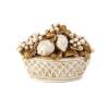 A Italian Capodimonte Pottery Lidded Bowl
