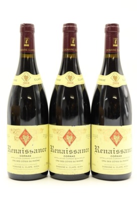 (3) 2018 Domaine Auguste Clape Cornas Renaissance, Rhone &diams;