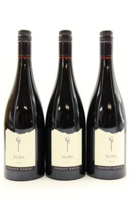 (3) 2020 Craggy Range Le Sol Syrah, Gimblett Gravels [JR17] [RP96] [D95] [WE94] ♦