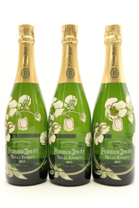 (3) 2015 Perrier-Jouet Belle Epoque - Fleur de Champagne Millesime Brut, Champagne &diams;