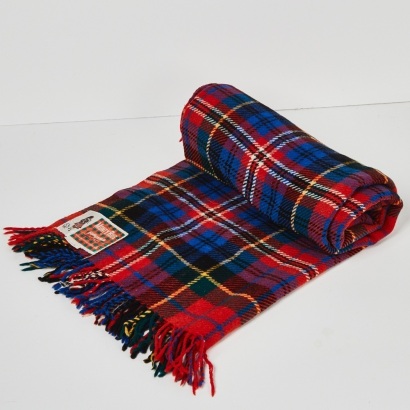 A NZ Monty Wool Travel Rug MacPherson