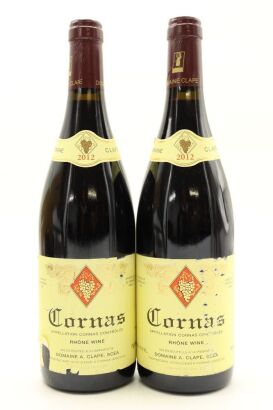 (2) 2012 Domaine Auguste Clape Cornas, Rhone [JR18] [RP98] [WS96] ♦