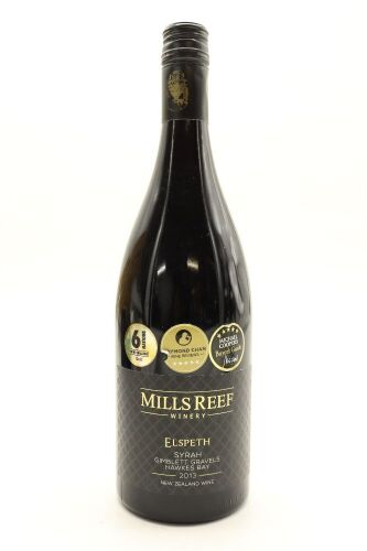 (1) 2013 Mills Reef Elspeth Syrah, Gimblett Gravels [BC95] ♦