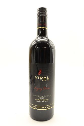 (1) 2009 Vidal Estate Legacy Cabernet Sauvignon - Merlot, Gimblett Gravels ♦