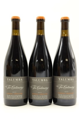 (3) 2013 Yalumba Single Site Tri-Centenary Vineyard Vine Vale Grenache, Barossa Valley &diams;