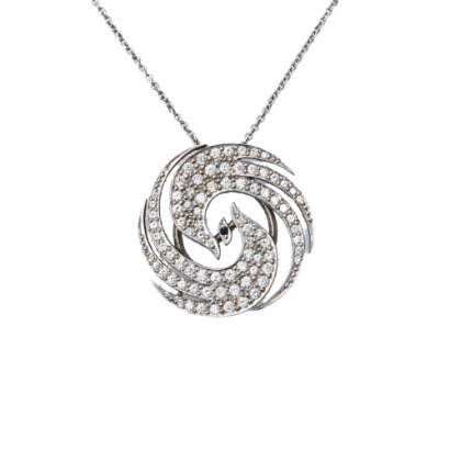 Platinum Diamond Pendant