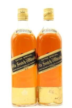 (2) Johnnie Walker Black Label Extra Special Blended Scotch Whisky, Circa 1960s/70s