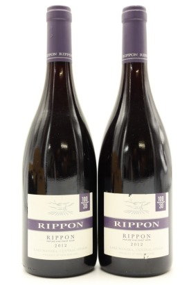 (2) 2012 Rippon Mature Vines Pinot Noir, Wanaka [JR17.5] [WS93] ♦